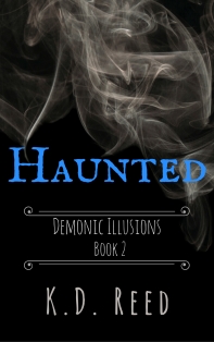 Haunted a paranormal romance and horror book by K.D. Reed